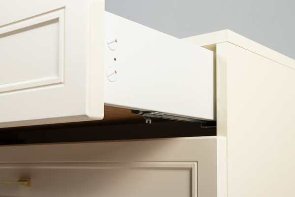 Комод Марион 16.249 слоновая кость С341 PE, слоновая кость 6898 ПВХ, белый PE шагрень