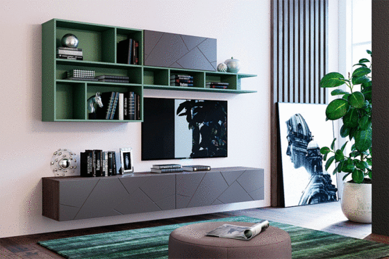 Полка навесная Саммит/Summit НМ 011.93 Х муссон